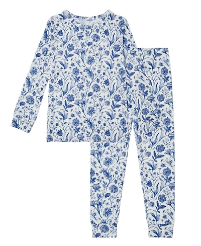 Motette Baby Girls Porcelain Vine Pajama Set