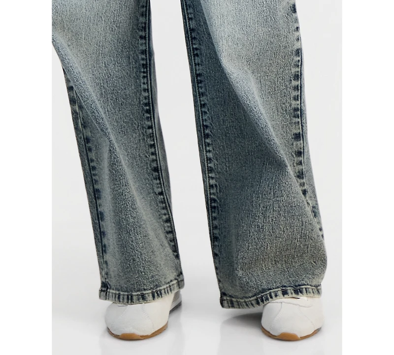Celebrity Pink Juniors' Mandy Elastic-Waist Jeans