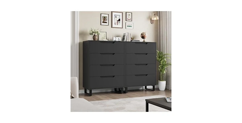 gaomon 4 Dresser for Bedroom, 41.5" Tall Dresser