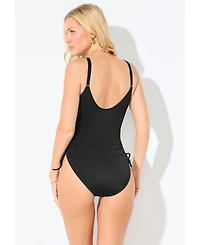 Swimsuits for All Women's Adjustable Underwire One Piece Swimsuit
