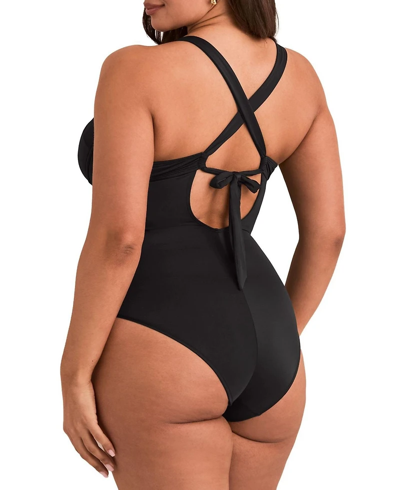 Adore Me Plus Cariba Swimwear One Piece Swimsuit