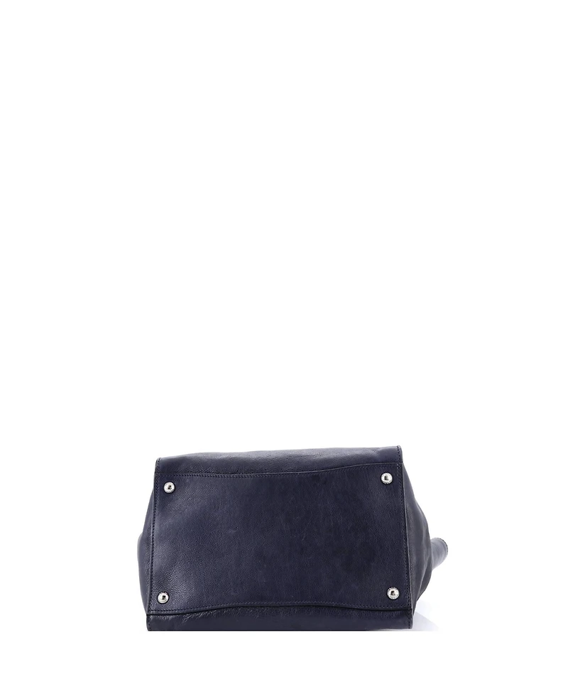 Pre-Owned Prada Medium Twin Pocket Convertible Tote Leather