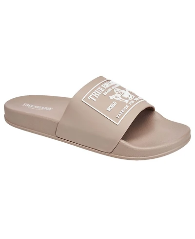 True Religion Men's Kendrick Logo Slide