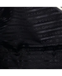 Pre-Owned Prada Medium Signaux Shoulder Bag Jacquard Knit