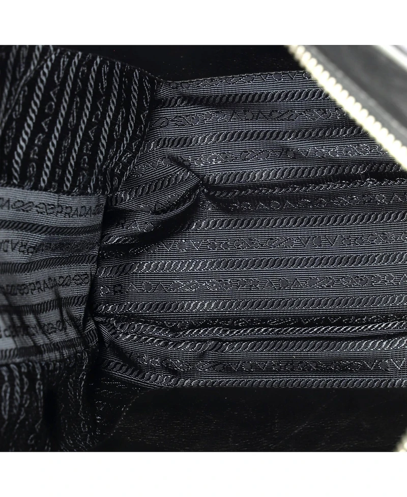 Pre-Owned Prada Medium Convertible Front Pocket Briefcase Tote Leather