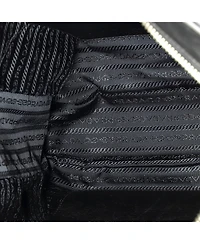 Pre-Owned Prada Medium Convertible Front Pocket Briefcase Tote Leather