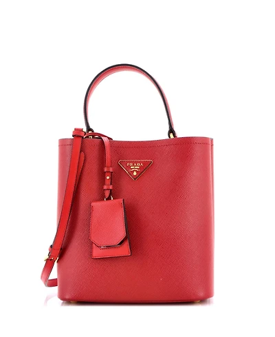 Pre-Owned Prada Medium Panier Bucket Bag Saffiano Leather