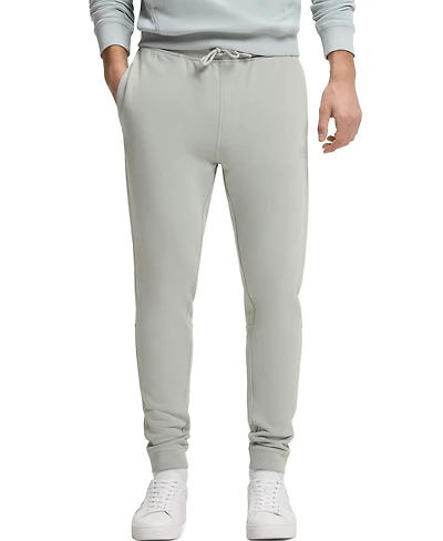 Boss By Hugo Men's Cotton-Terry Logo Patch Tracksuit Bottoms