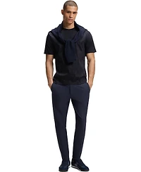 Boss by Hugo Men's Mercerised-Cotton T-Shirt