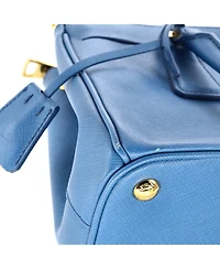 Pre-Owned Prada Small Double Zip Lux Tote Saffiano Leather