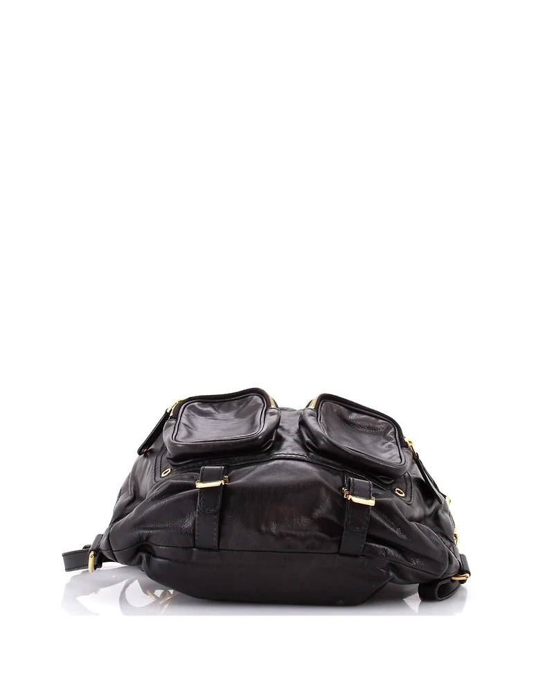 Pre-Owned Gucci Medium Darwin Convertible Backpack Leather