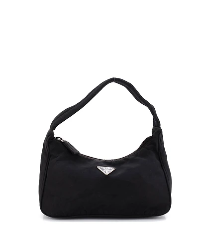 Pre-Owned Prada Mini Hobo Tessuto