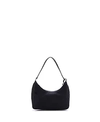 Pre-Owned Prada Mini Re-Edition 2005 Hobo Tessuto with Saffiano Leather