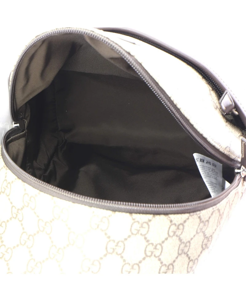 Pre-Owned Gucci Small Front Pocket Backpack Gg Coated Canvas