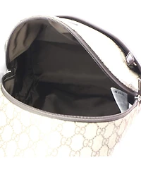 Pre-Owned Gucci Small Front Pocket Backpack Gg Coated Canvas