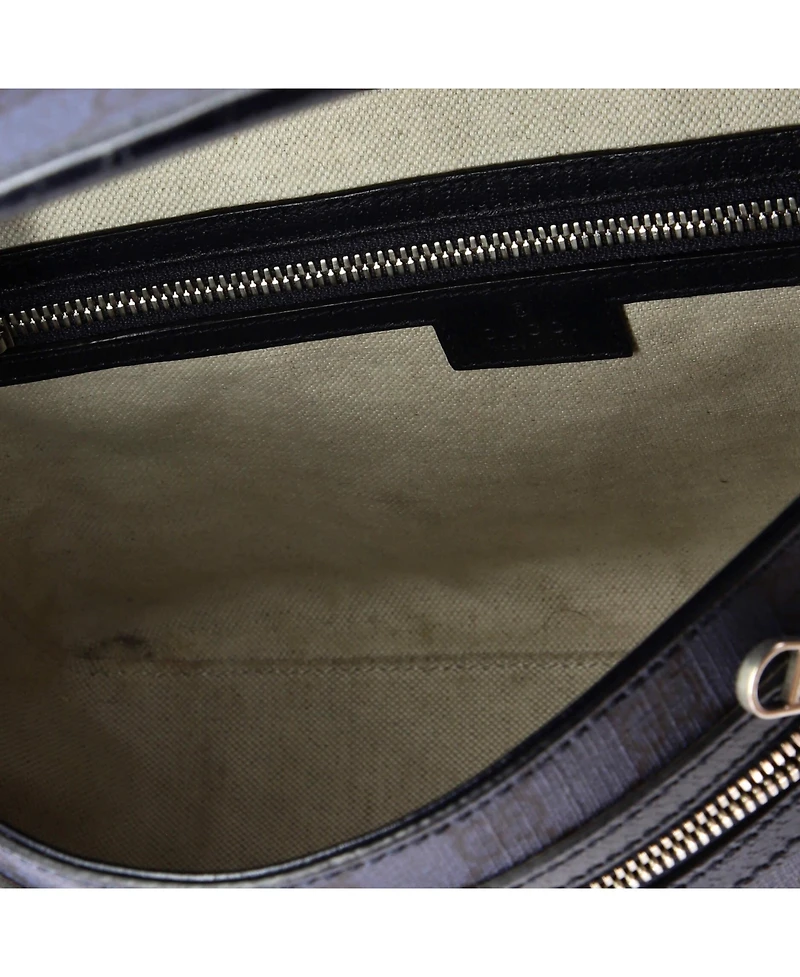 Pre-Owned Gucci Medium Ophidia Flap Messenger Bag Gg Coated Canvas