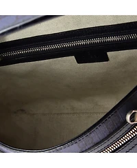 Pre-Owned Gucci Medium Ophidia Flap Messenger Bag Gg Coated Canvas