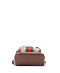Pre-Owned Gucci Medium Ophidia Backpack Gg Coated Canvas