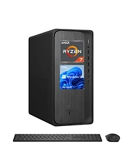 Hp OmniDesk Tower Desktop Amd Ryzen 7 16GB Ram Amd Radeon Graphics 1TB Ssd Storage Windows 11 Home