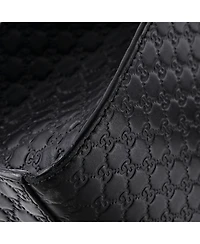 Pre-Owned Gucci Medium Emily Chain Flap Bag Microguccissima Leather