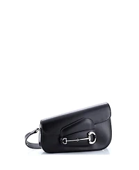 Pre-Owned Gucci Small Horsebit 1955 Asymmetric Shoulder Bag Leather