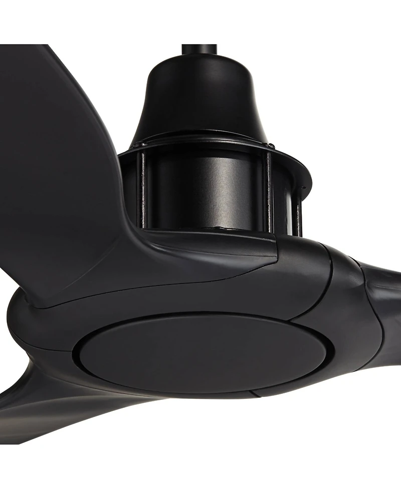 Casa Vieja 58" Modern Contemporary 3 Blade Indoor/Outdoor Damp Rated Ceiling Fan with Remote