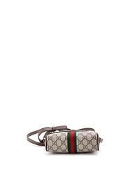 Pre-Owned Gucci Mini Ophidia Shoulder Bag Gg Coated Canvas