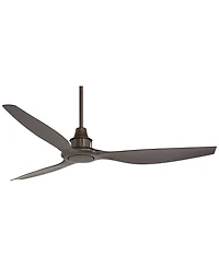 Casa Vieja 58" Modern Indoor Outdoor Ceiling Fan with Remote