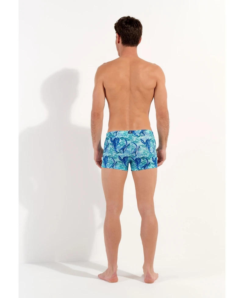 Hom Men's Tartane Swim Shorts