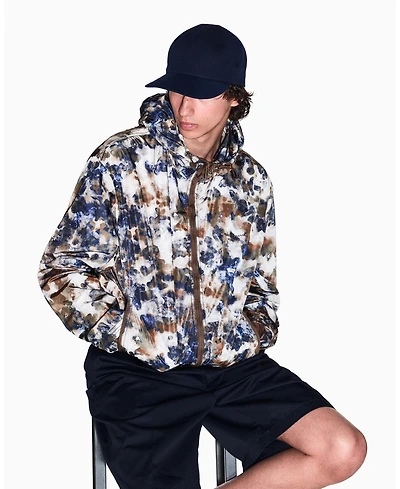 A|X Armani Exchange Men's Cotton Pleat Bermuda Shorts