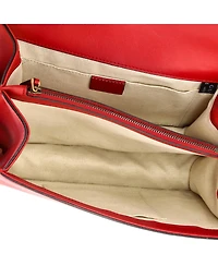 Pre-Owned Gucci Medium Dionysus Bamboo Top Handle Bag Leather