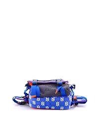 Pre-Owned Gucci Buckle Flap Chest Strap Backpack Gg Fabric with Rubber