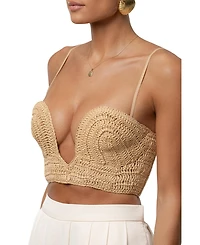 Jluxlabel Women's Sail Away Texture Bustier