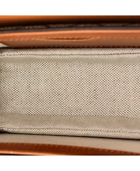 Pre-Owned Gucci Mini Bamboo 1947 Belt Bag Gg Coated Canvas