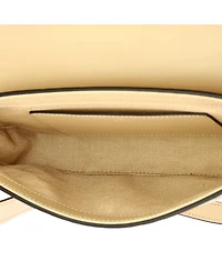 Pre-Owned Gucci Super Mini Envelope Flap Crossbody Bag Jumbo Gg Embossed Leather