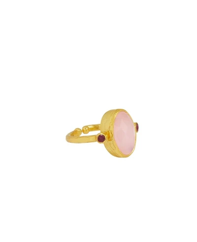 Ottoman Hands Lucia Quartz Cocktail Ring