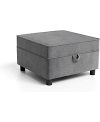 gaomon Single Sofa with Storage, Comfy Sectional Seat for Living Room, Bedroom, Office, Small Space