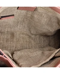 Pre-Owned Gucci Medium Interlocking Top Handle Bag Leather