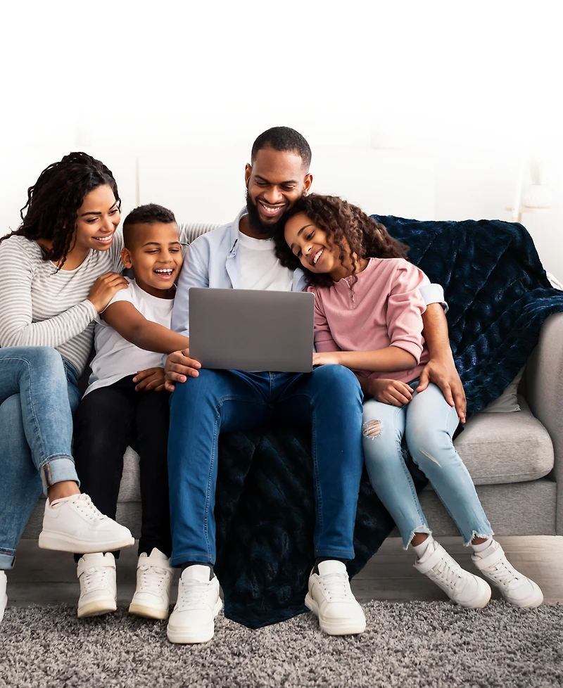 Cheer Collection Textured Decorative Throw, 108" x 88"