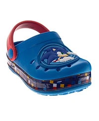 Sega Sonic the Hedgehog Boys Shoes, Eva Clogs, Water Shoes Kids Pool and Beach Sandals Slip-On
