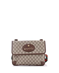 Pre-Owned Gucci Medium Neo Vintage Flap Messenger Gg Coated Canvas
