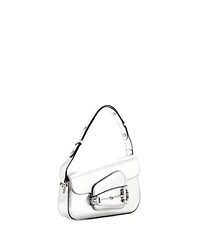 Pre-Owned Gucci Small Horsebit 1955 Asymmetric Shoulder Bag Leather