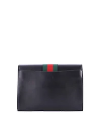 Pre-Owned Gucci Maxi Sylvie Clutch Leather