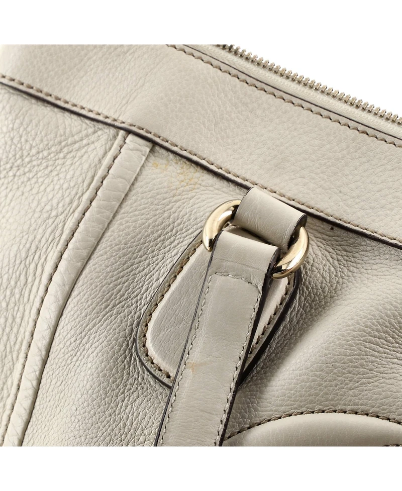 Pre-Owned Gucci Small Soho Zip Tote Leather