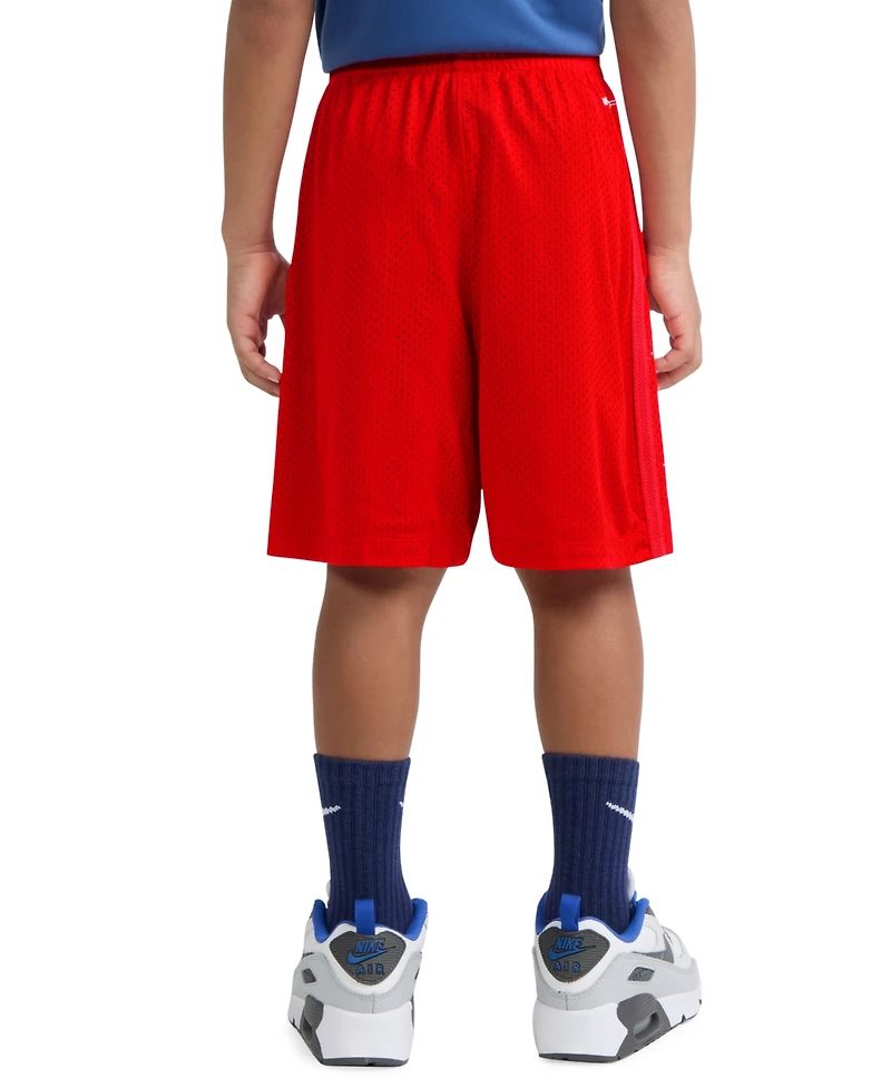 Nike Little Boys Dri-fit Logo Mesh Pull-On Shorts
