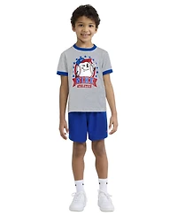 Nike Boys' 4-7 Dri-fit Baseball Character Short-Sleeve T-Shirt and Shorts, 2-Piece Set