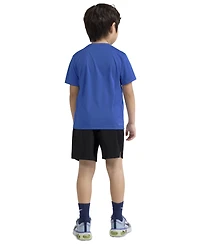 Nike Boys' 4-7 Crewneck T-Shirt and Woven Shorts, 2-Piece Set