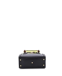 Pre-Owned Gucci Mini Diana Nm Bamboo Handle Tote Leather