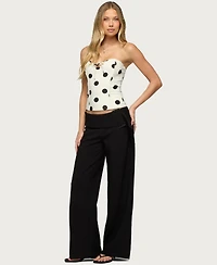 Edikted Women's Antonelle Polka Dot Corset
