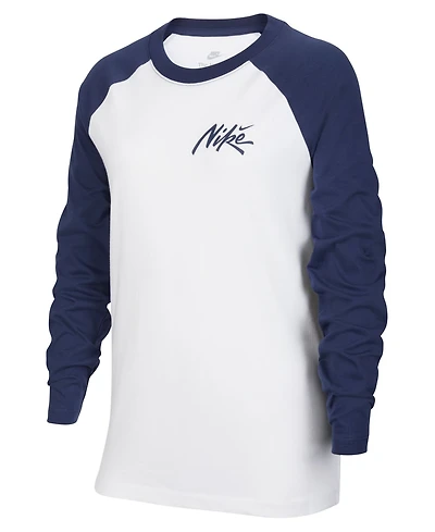 Nike Boys' 8-20 Long-Sleeve T-Shirt